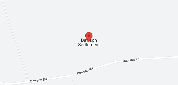 map of Lot Dawson Settlement